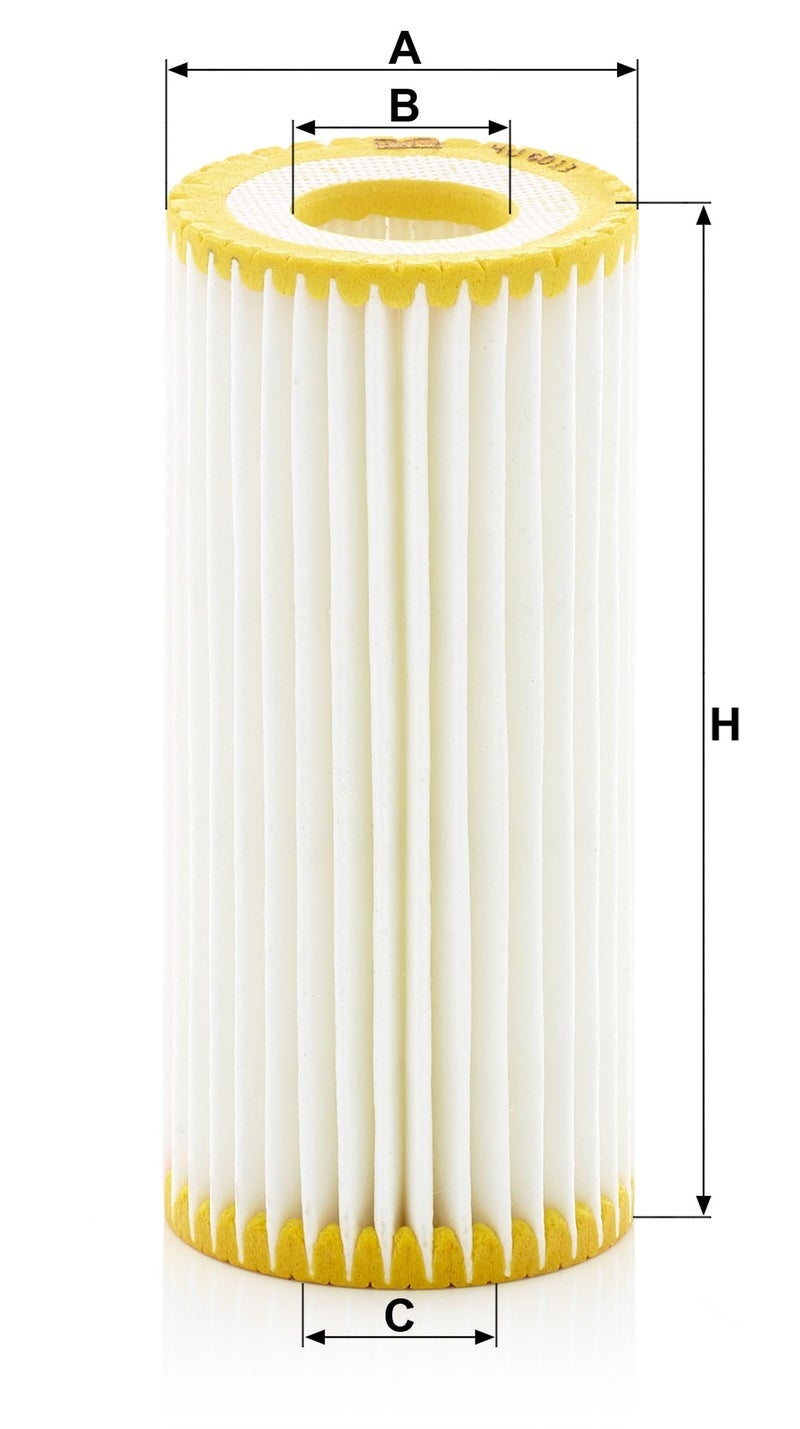 مان فلتر فلتر مان الأصلي MANN-FILTER فلتر زيت HU 6013 Z - مجموعة فلتر زيت مع مجموعة حشية/حشية - لسيارات الركاب - Image 3